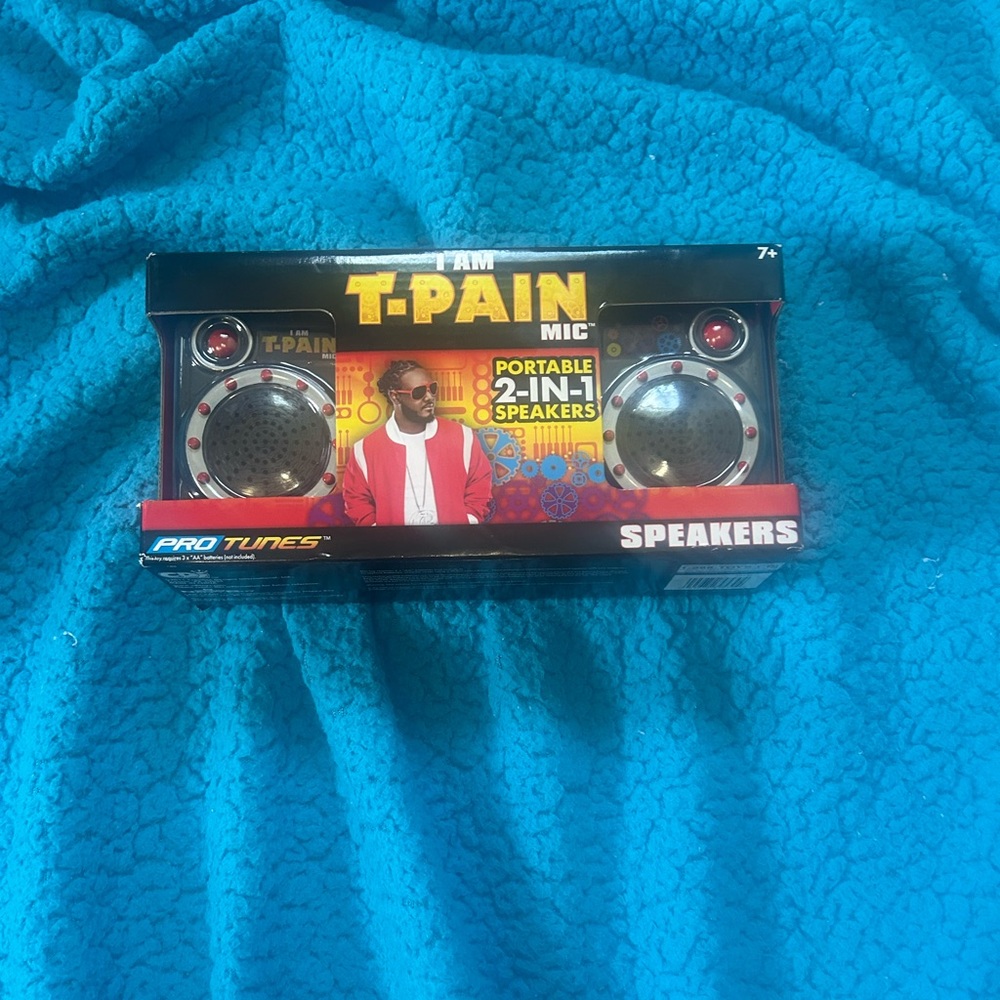 I am T-Pain mic portable 2-in-1 speakers